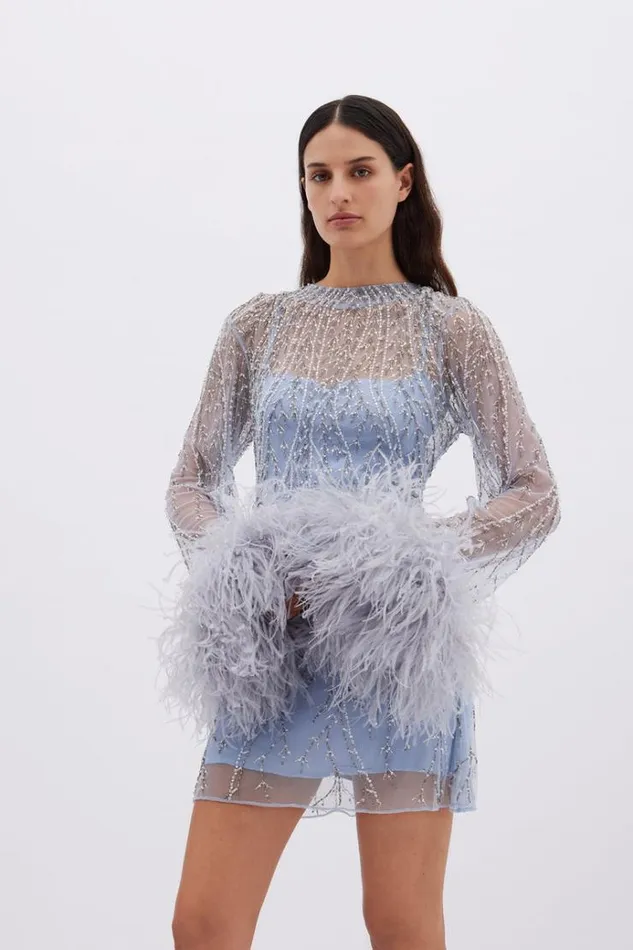 Women Long Sleeve Dresses Rachel Gilbert NOWA MINI