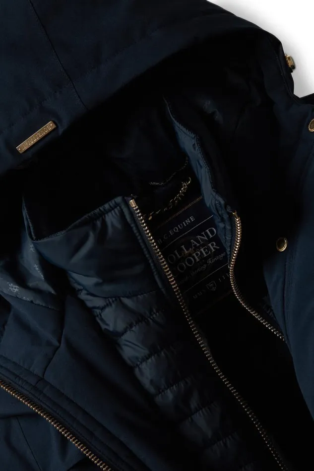 Women Longline Training Coat Ink Navy Holland Cooper Coats Women Longline Training Coat Ink Navy Holland Cooper Coats