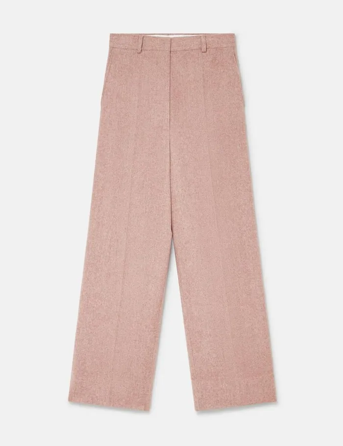 Women LowRise StraightLeg Trousers Dusty Pink Stella McCartney Tailoring