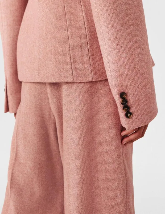 Women LowRise StraightLeg Trousers Dusty Pink Stella McCartney Tailoring