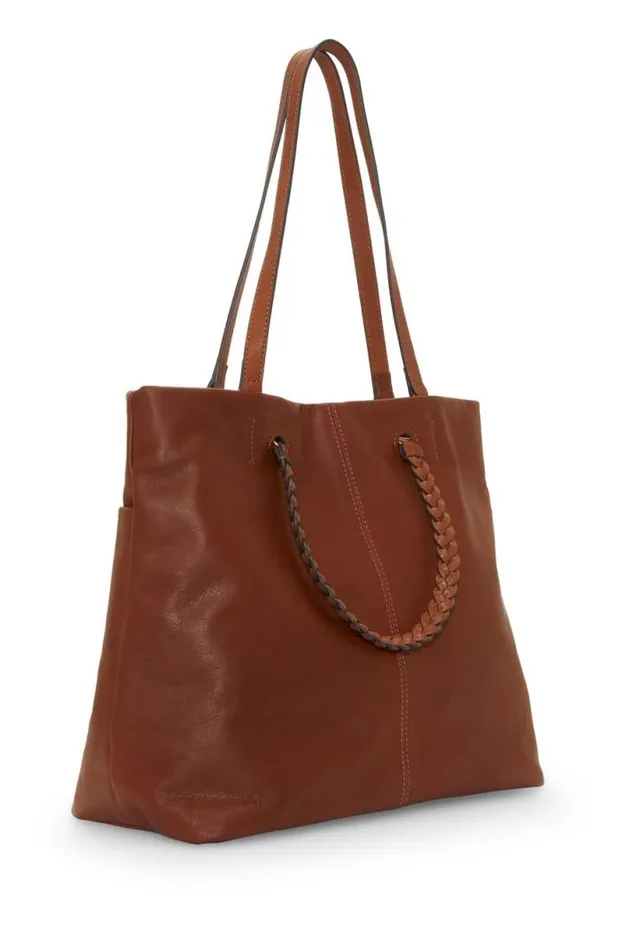 Women Lucky Brand Handbags Jema Tote Bag Whiskey Wash