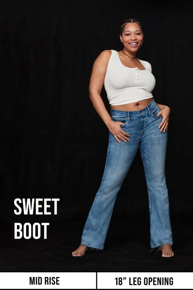 Women Lucky Brand Jeans Sweet Boot Conness Dest Ct