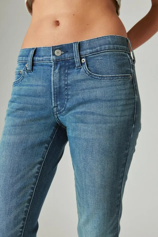 Women Lucky Brand Jeans Sweet Crop Gemini