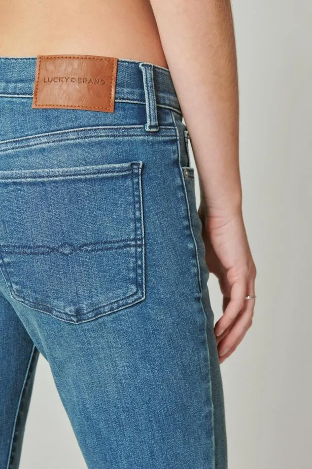 Women Lucky Brand Jeans Sweet Crop Gemini