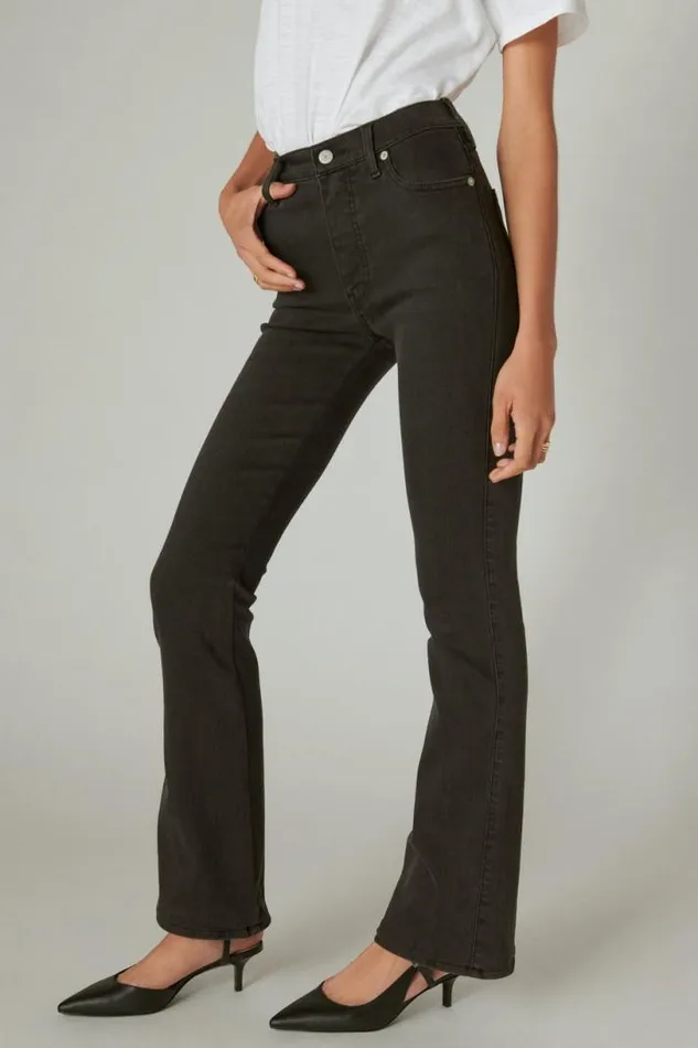Women Lucky Brand Jeans Uni Boot Universal Midnight