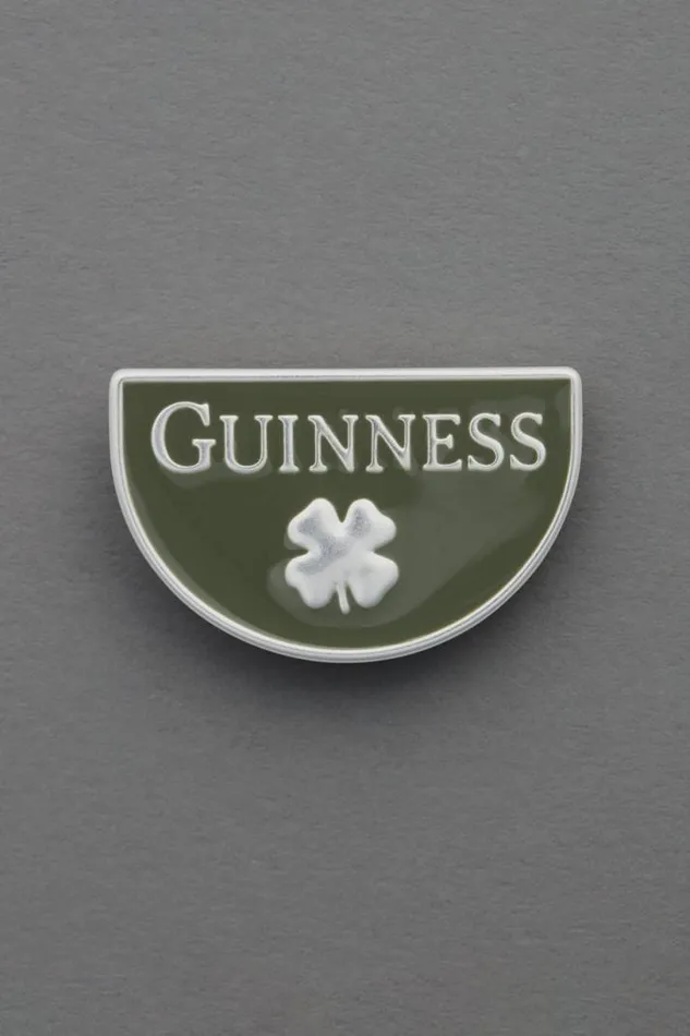 Women Lucky Brand Jewelry Guinness Clover Pin Silver