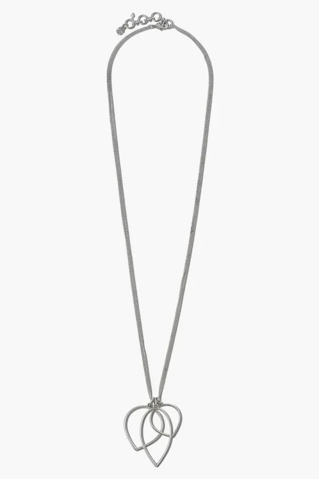 Women Lucky Brand Jewelry Nk Slv Openwork Pendant Silver