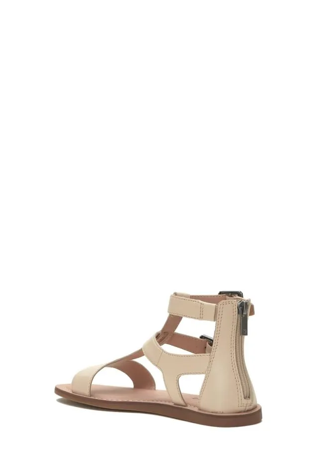 Women Lucky Brand Shoes Brelin Buckle Sandal White