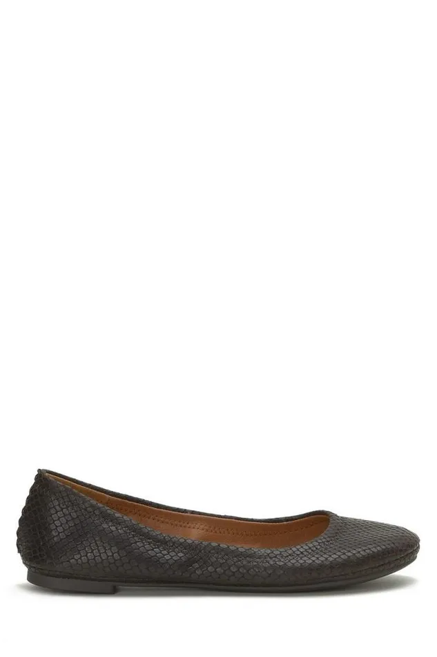 Women Lucky Brand Shoes Emmie Flats Dark Green Women Lucky Brand Shoes Emmie Flats Dark Green