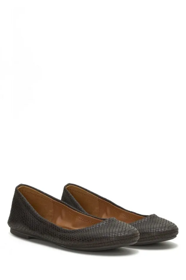 Women Lucky Brand Shoes Emmie Flats Dark Green Women Lucky Brand Shoes Emmie Flats Dark Green