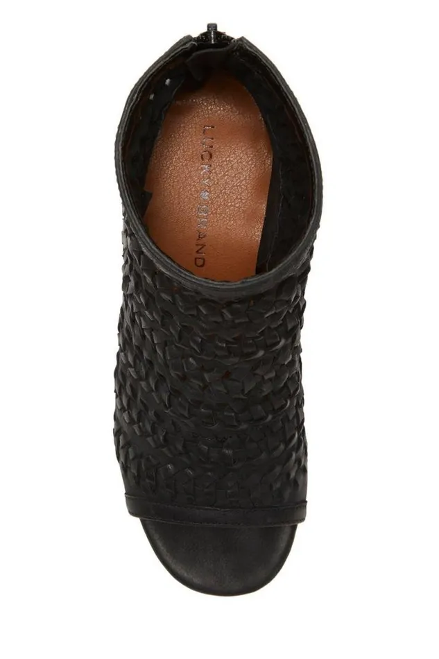 Women Lucky Brand Shoes Mofira Flat Black
