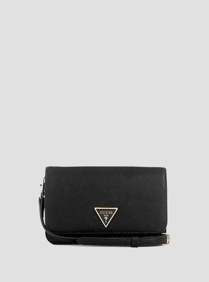 Women Luggage and Travel Bags GUESS Black Noelle Crossbody Organiser