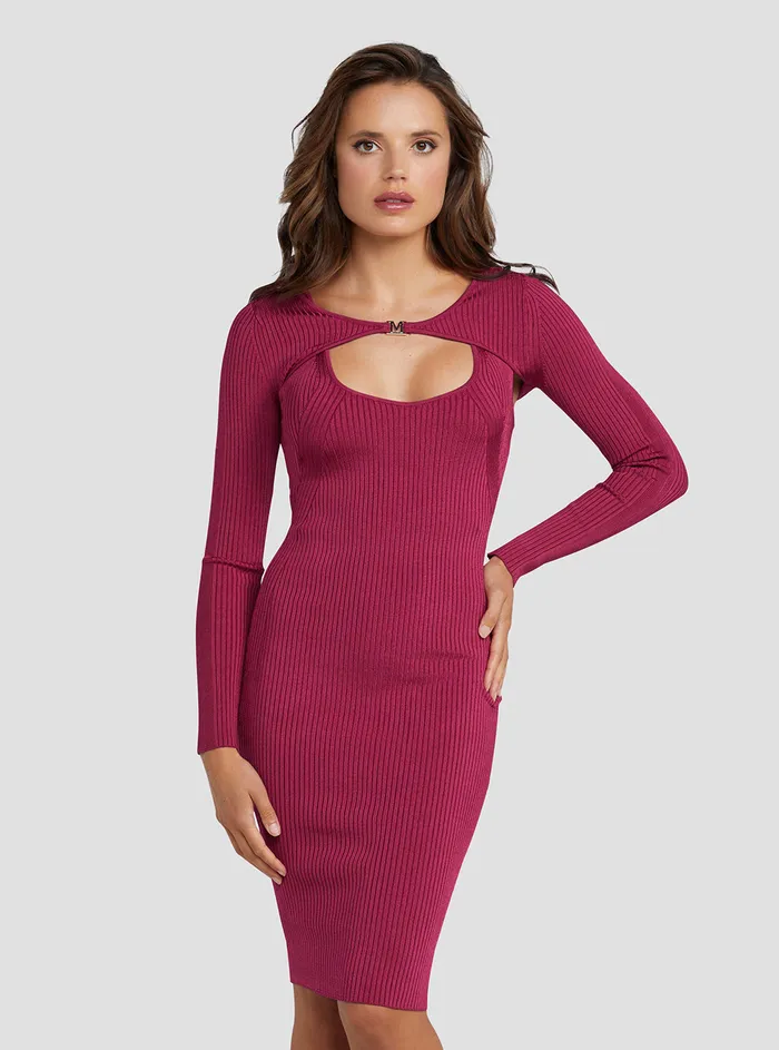 Women Marciano GUESS Marciano Magenta Lavinia Mini Dress
