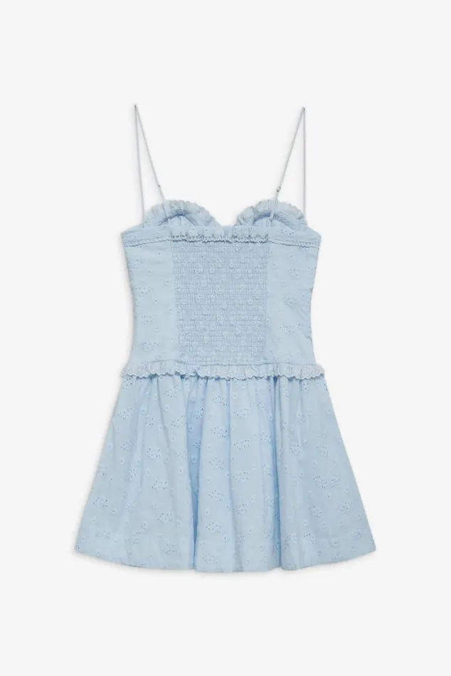Women Marlowe Mini Dress Blue For Love and Lemons Dresses Women Marlowe Mini Dress Blue For Love and Lemons Dresses