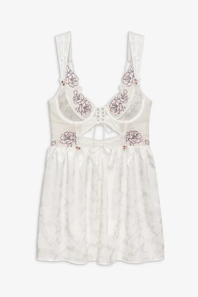 Women Matilda Slip Dress White For Love and Lemons Lingerie Women Matilda Slip Dress White For Love and Lemons Lingerie