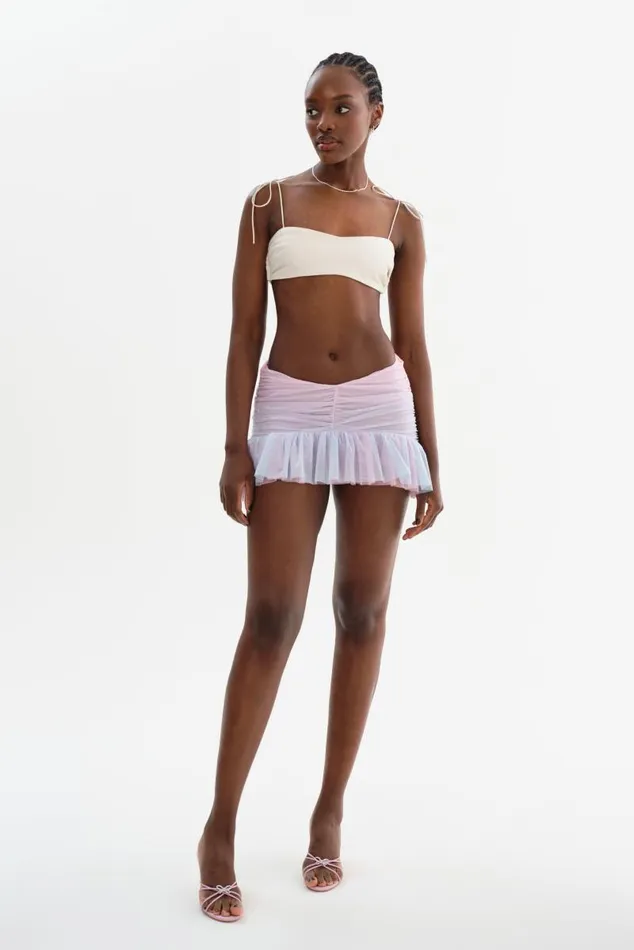 Women MATTEA Mesh Skort Sunset Gradient LAMARQUE Skirts