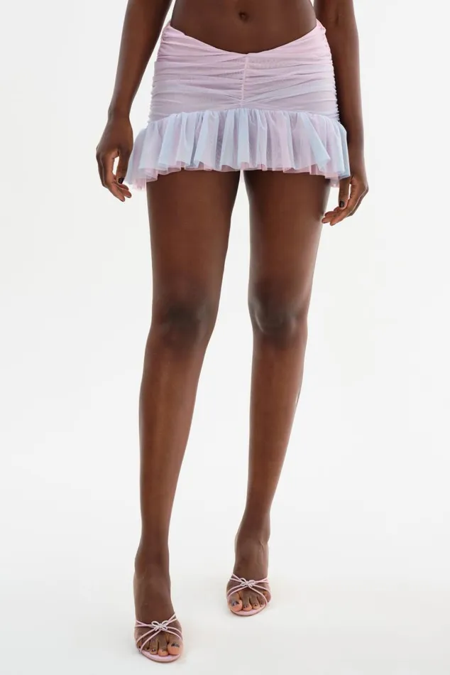 Women MATTEA Mesh Skort Sunset Gradient LAMARQUE Skirts