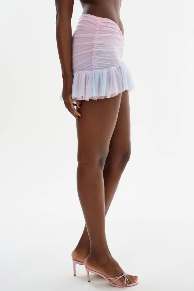 Women MATTEA Mesh Skort Sunset Gradient LAMARQUE Skirts
