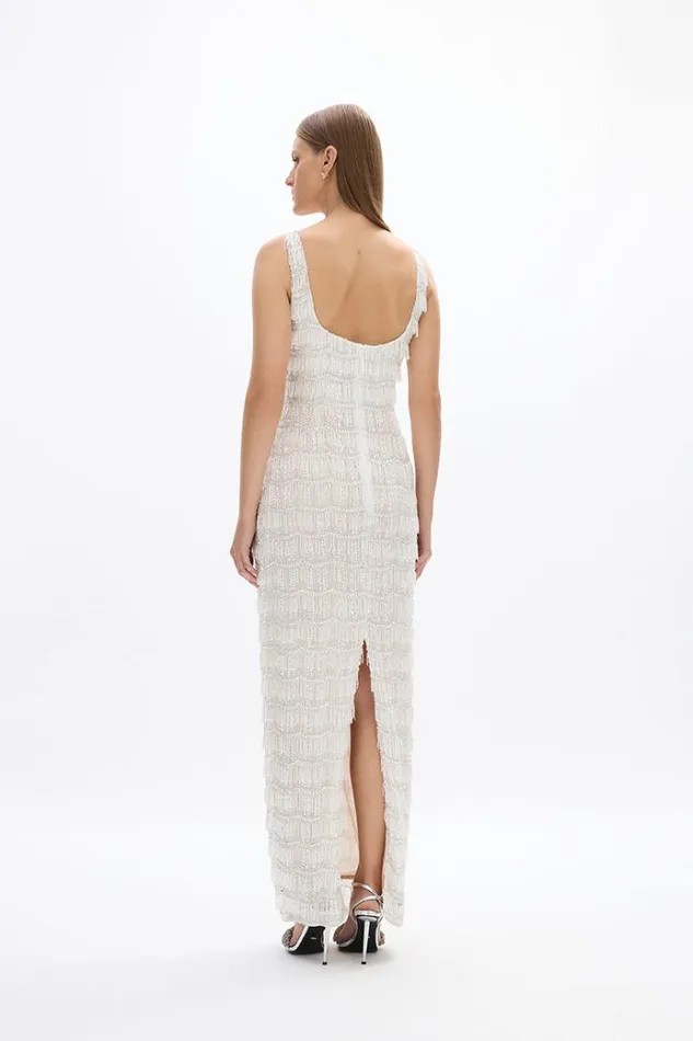 Women Maxi Dresses Rachel Gilbert Sophia Gown Ivory Women Maxi Dresses Rachel Gilbert Sophia Gown Ivory
