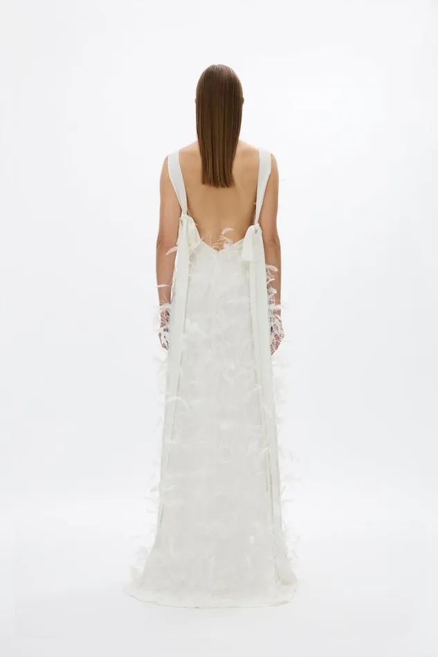 Women Maxi Dresses Rachel Gilbert SUTTON GOWN Women Maxi Dresses Rachel Gilbert SUTTON GOWN