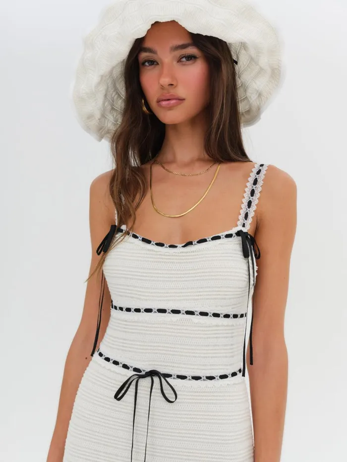 Women Mayfair Crochet Maxi Dress Ivory For Love and Lemons Dresses Women Mayfair Crochet Maxi Dress Ivory For Love and Lemons Dresses