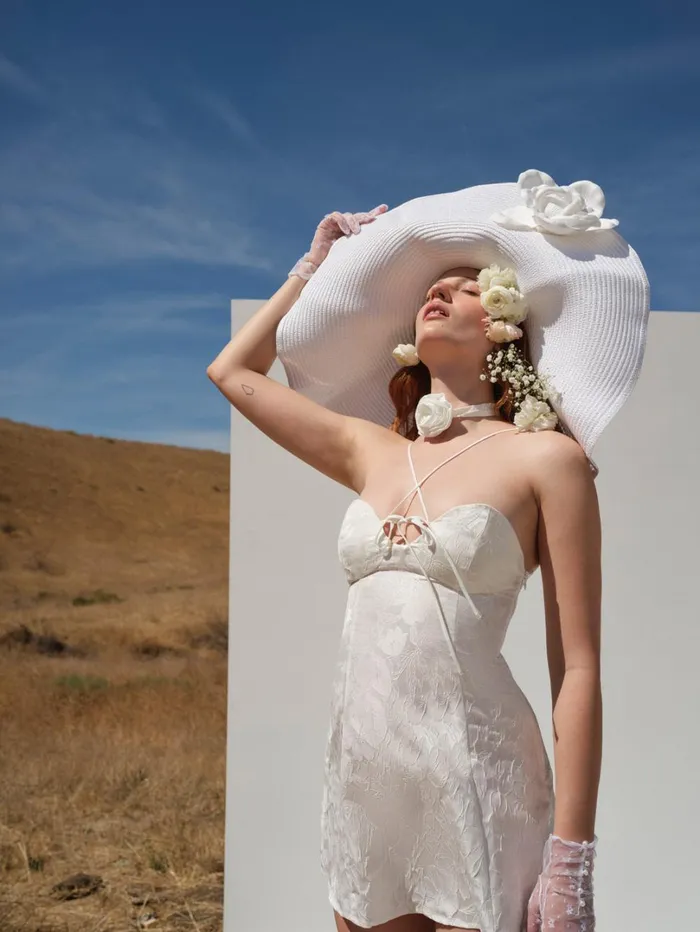 Women Melody Mini Dress Cream For Love and Lemons Dresses Women Melody Mini Dress Cream For Love and Lemons Dresses