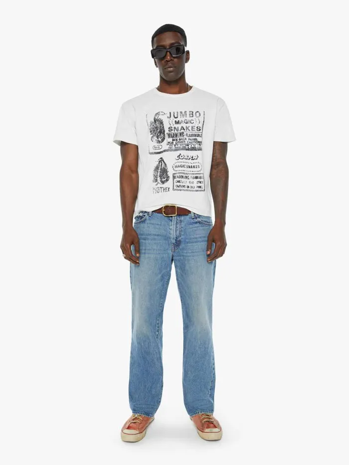 WomenMen Tees Tanks Mother Denim The Lowdown White
