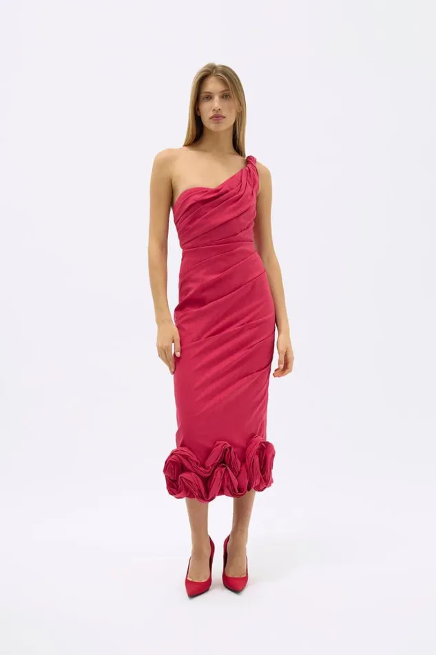 Women Midi Dresses Rachel Gilbert OCHRE DRESS