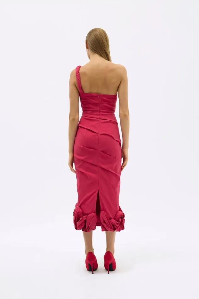 Women Midi Dresses Rachel Gilbert OCHRE DRESS Women Midi Dresses Rachel Gilbert OCHRE DRESS