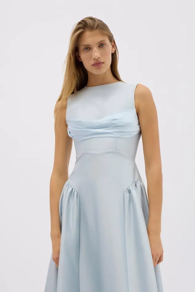 Women Midi Dresses Rachel Gilbert SAWYER DRESS Women Midi Dresses Rachel Gilbert SAWYER DRESS