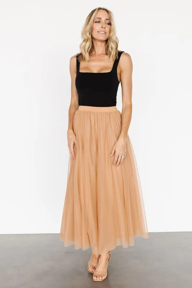 Women Mila Tulle Skirt Caramel Baltic Born Skirts