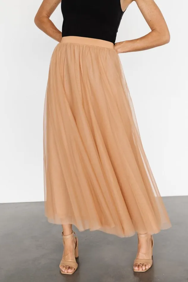 Women Mila Tulle Skirt Caramel Baltic Born Skirts