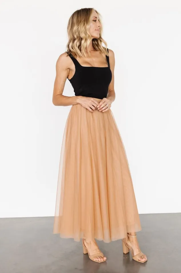 Women Mila Tulle Skirt Caramel Baltic Born Skirts