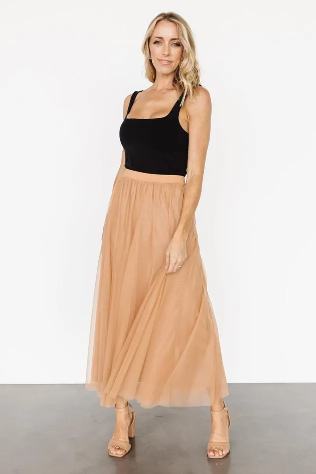 Women Mila Tulle Skirt Caramel Baltic Born Skirts