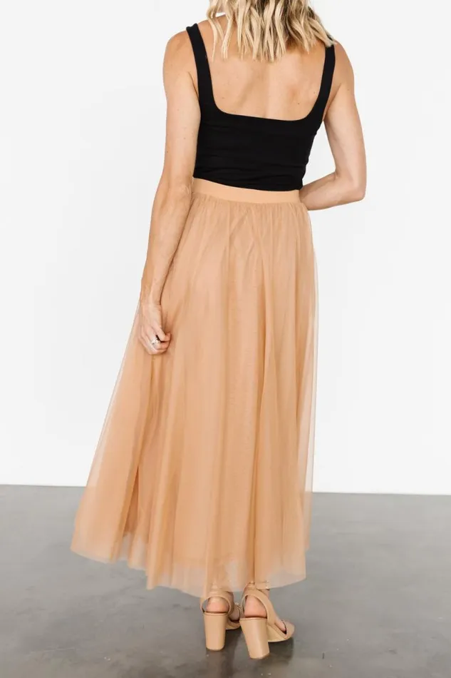 Women Mila Tulle Skirt Caramel Baltic Born Skirts