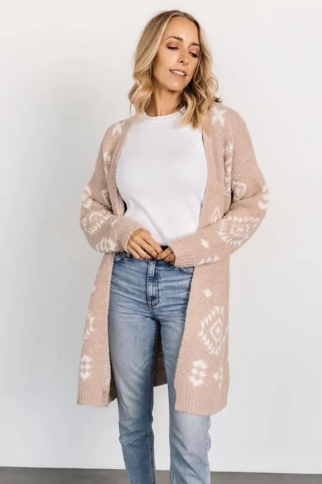 Women Missoula Oversized Cardigan Sand Off White Baltic Born Cardigans Women Missoula Oversized Cardigan Sand Off White Baltic Born Cardigans