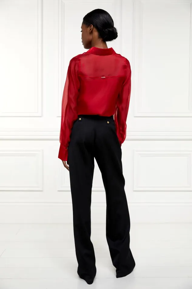 Women Miya Shirt Red Holland Cooper Shirts and Blouses