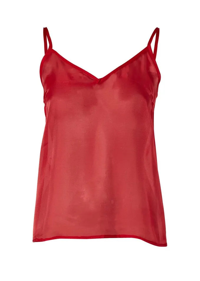 Women Miya Shirt Red Holland Cooper Shirts and Blouses