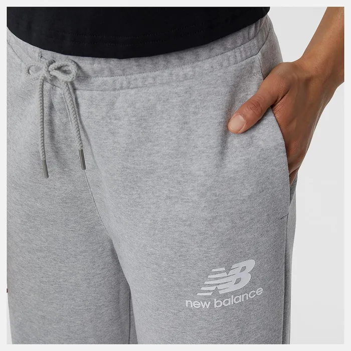 Women NB Essentials Wide Legged Sweatpant Athletic Grey New Balance Pants and Leggings Women NB Essentials Wide Legged Sweatpant Athletic Grey New Balance Pants and Leggings