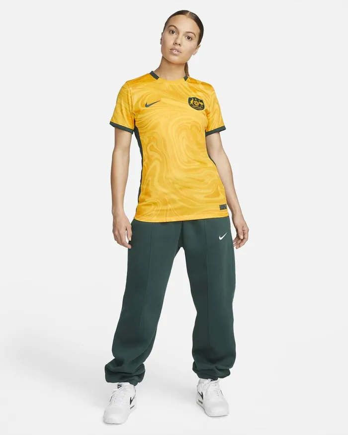 Women Nike All Clothing Australia 2023 Stadium Home Varsity Maizepro Greenpro Green