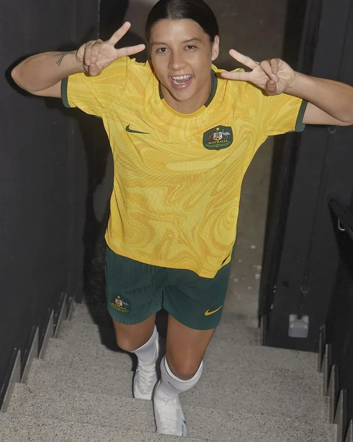 Women Nike All Clothing Australia 2023 Stadium Home Varsity Maizepro Greenpro Green