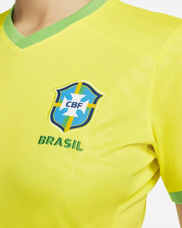 Women Nike All Clothing Brazil 2023 Stadium Home Dynamic Yellowgreen Sparkgreen Spark