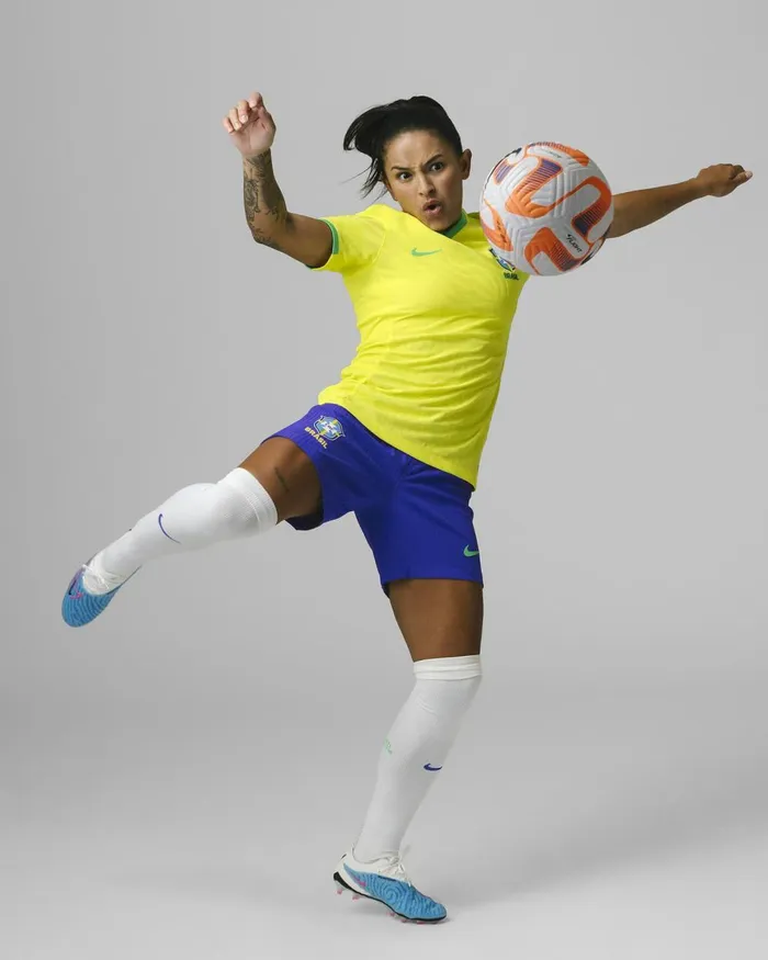 Women Nike All Clothing Brazil 2023 Stadium Home Dynamic Yellowgreen Sparkgreen Spark