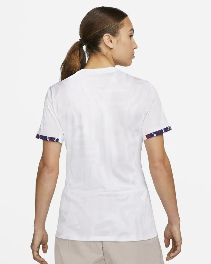 Women Nike All Clothing FFF 2023 Stadium Away Whiteveniceloyal Blue
