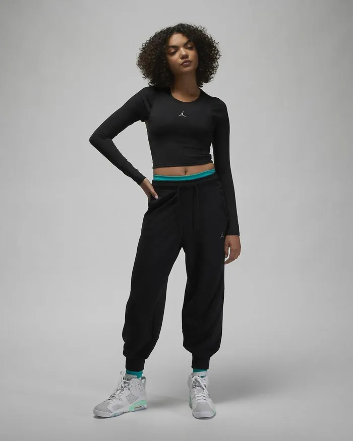 Women Nike All Clothing Jordan Sport Blackblackstealth