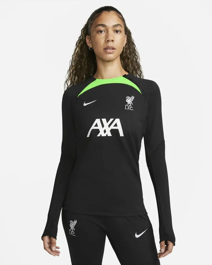 Women Nike All Clothing Liverpool FC Strike Blackpoison Greenwhite
