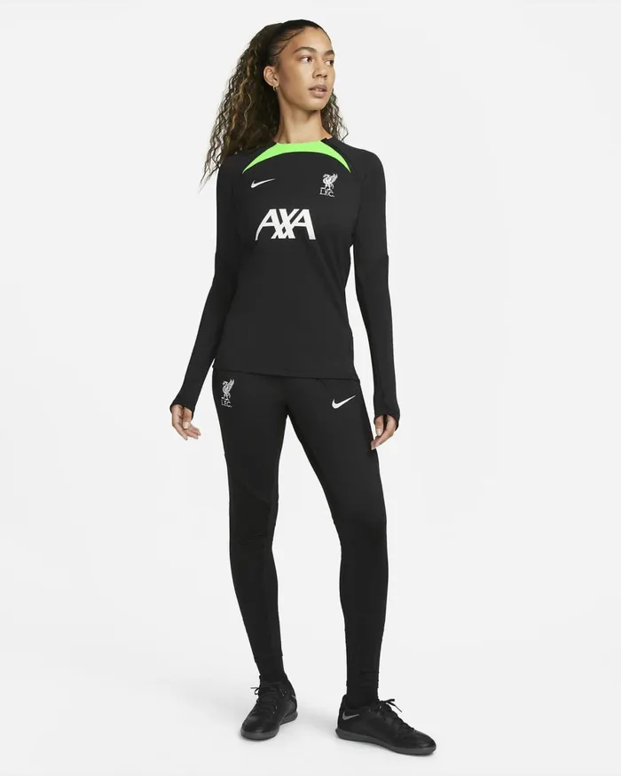Women Nike All Clothing Liverpool FC Strike Blackpoison Greenwhite
