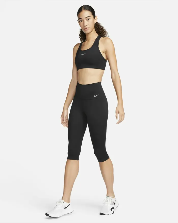 Women Nike All Clothing One Blackwhite