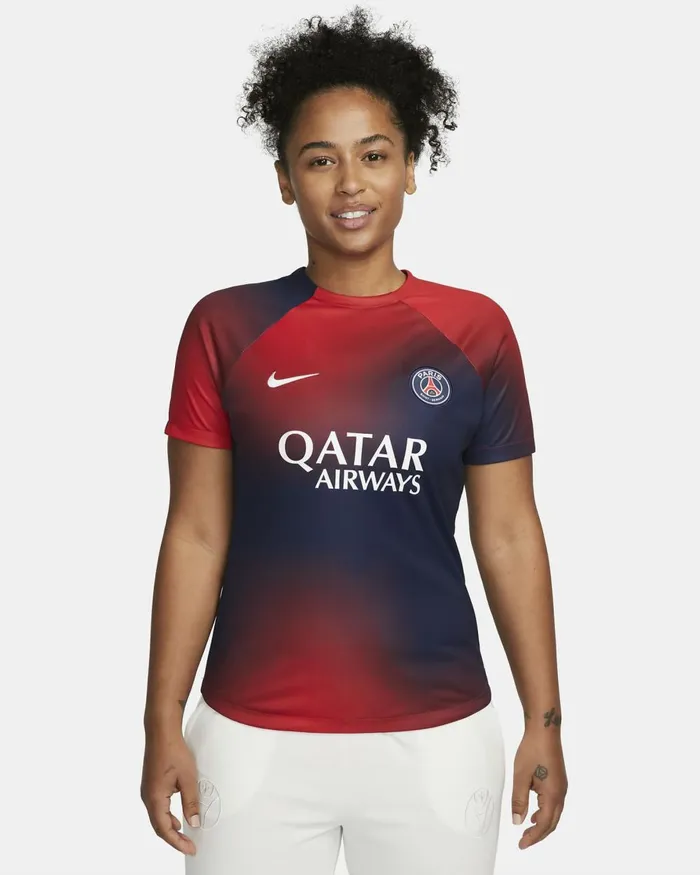 Women Nike All Clothing Paris SaintGermain Academy Pro Midnight Navymidnight Navyuniversity Redwhite