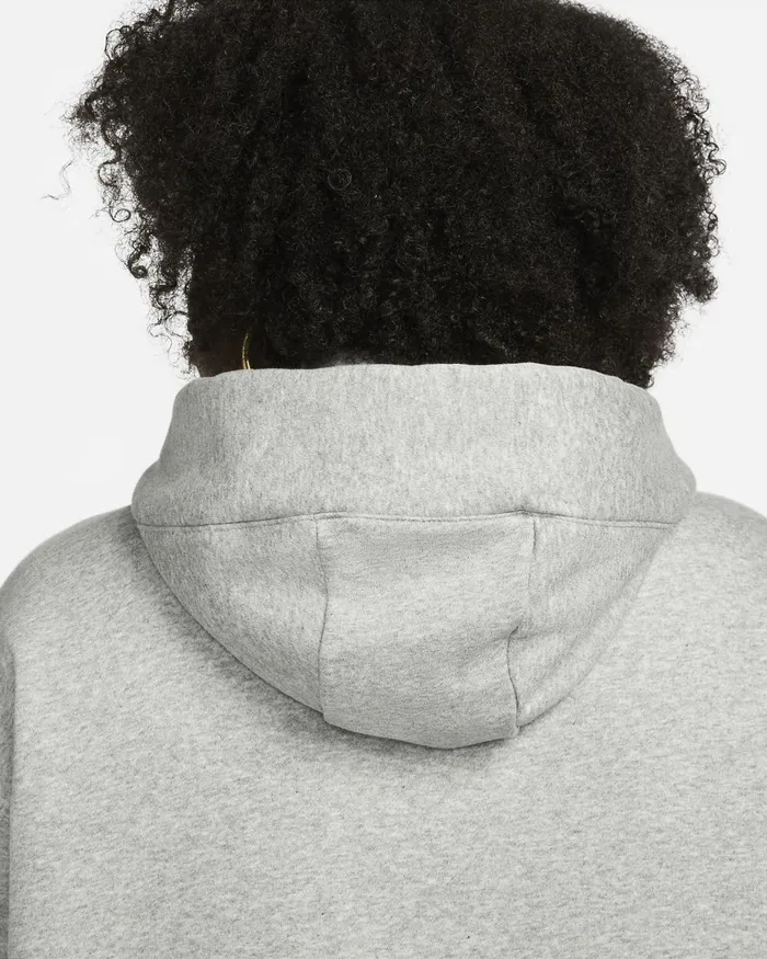 Women Nike All Clothing Sportswear Phoenix Fleece Dark Grey Heathersail